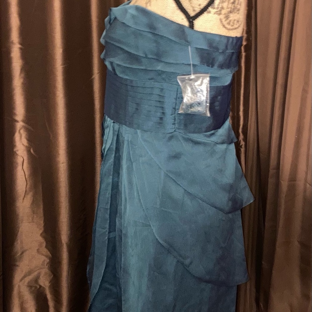 Strapless silk dress - Picture 4 of 6